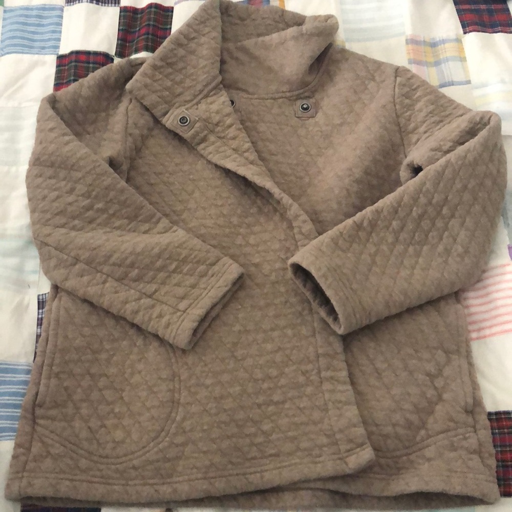 PureJill quilted sweater